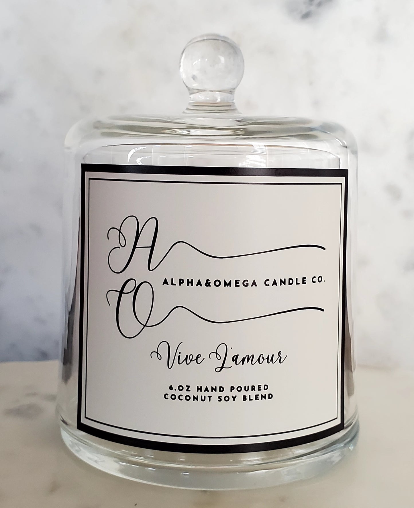 Vive L'amour 6 oz Coconut Soy Blend