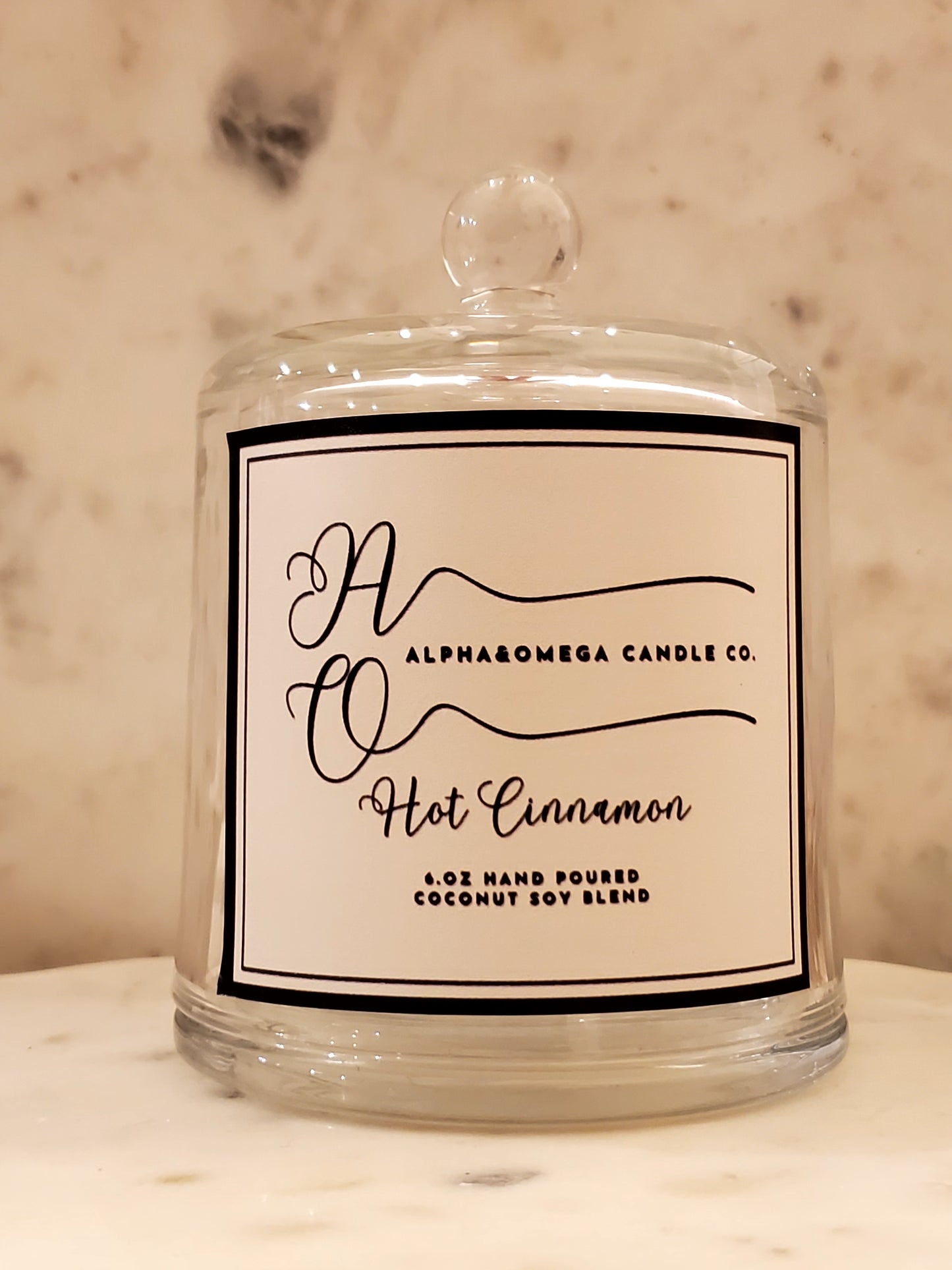 Hot Cinnamon 6 oz Coconut Soy Blend