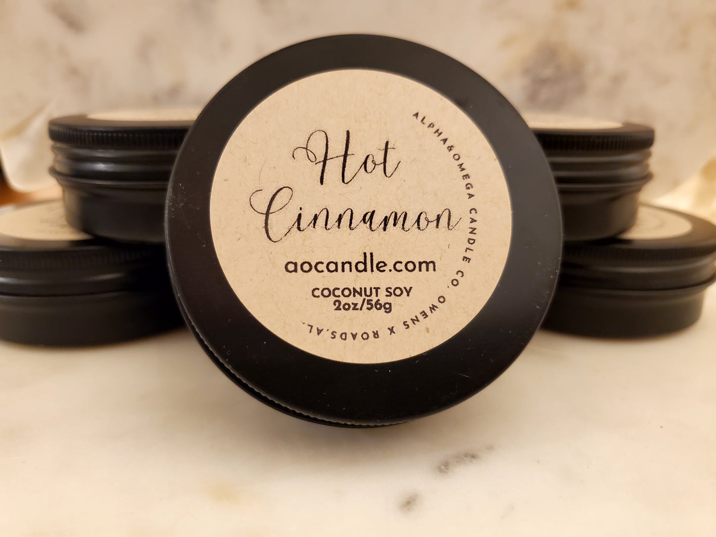 Hot Cinnamon 2 oz Coconut Soy Blend