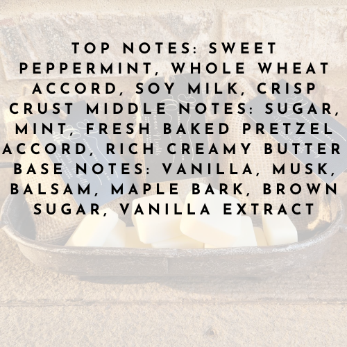 Pretzelmint 2.5 oz Coconut Soy Blend Melts