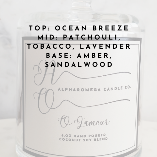 O L'amour 6 oz Coconut Soy Blend