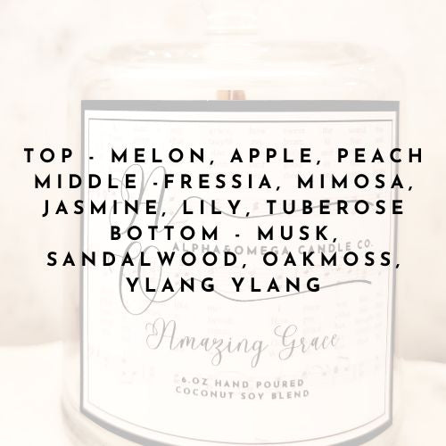 Amazing Grace 6oz Coconut Soy Blend