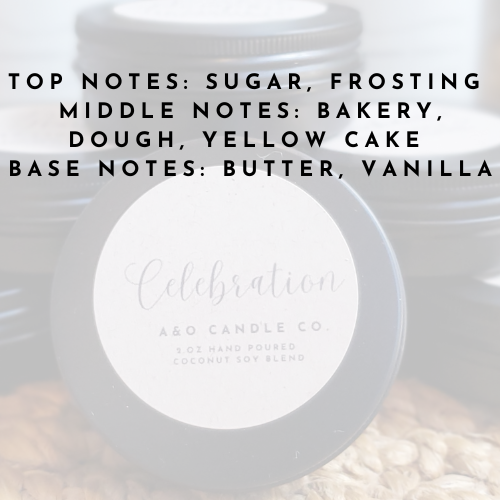 Celebration 2 oz Coconut Soy Blend