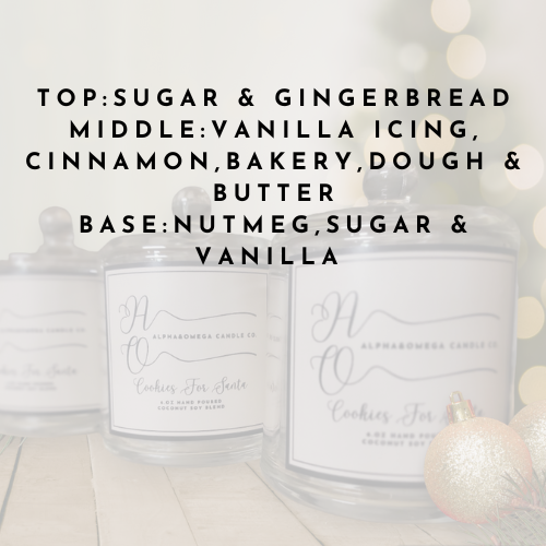 Cookies For Santa 6 oz Coconut Soy Blend