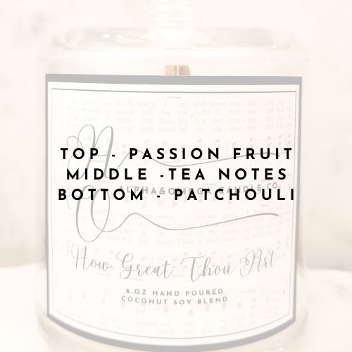 How Great Thou Art 6oz Coconut Soy Blend