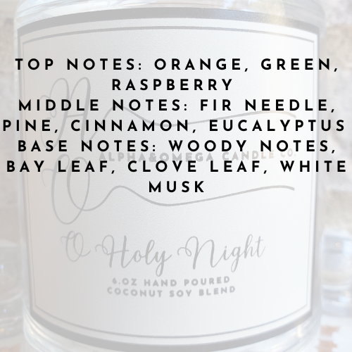 O Holy Night 6 oz Coconut Soy Blend