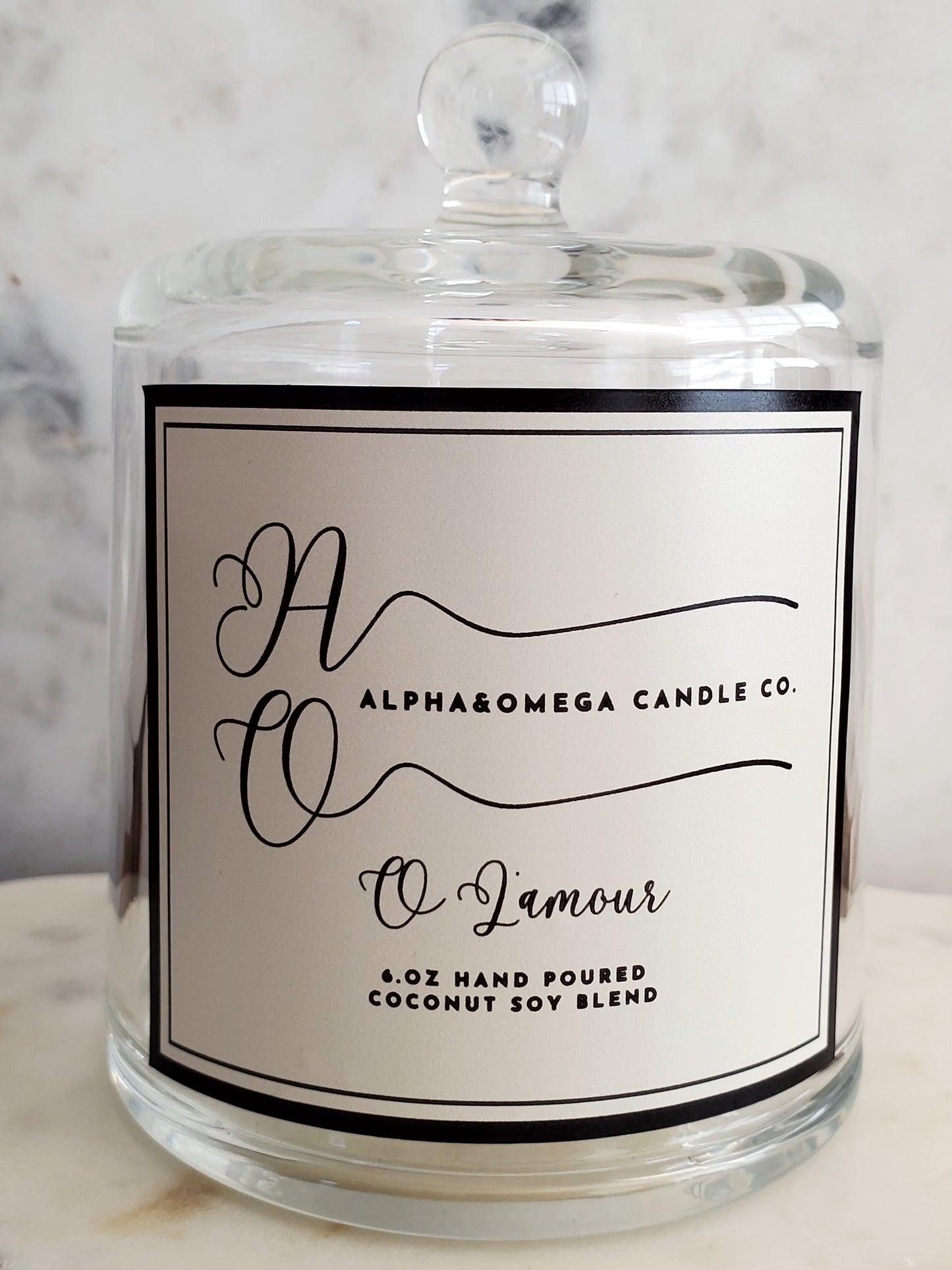 O L'amour 6 oz Coconut Soy Blend