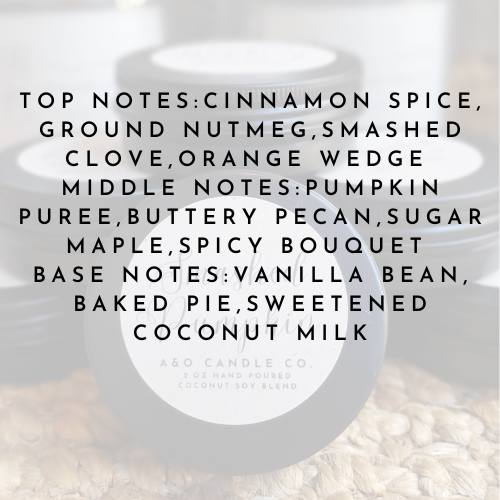 Smashed Pumpkin 2 oz Coconut Soy Blend