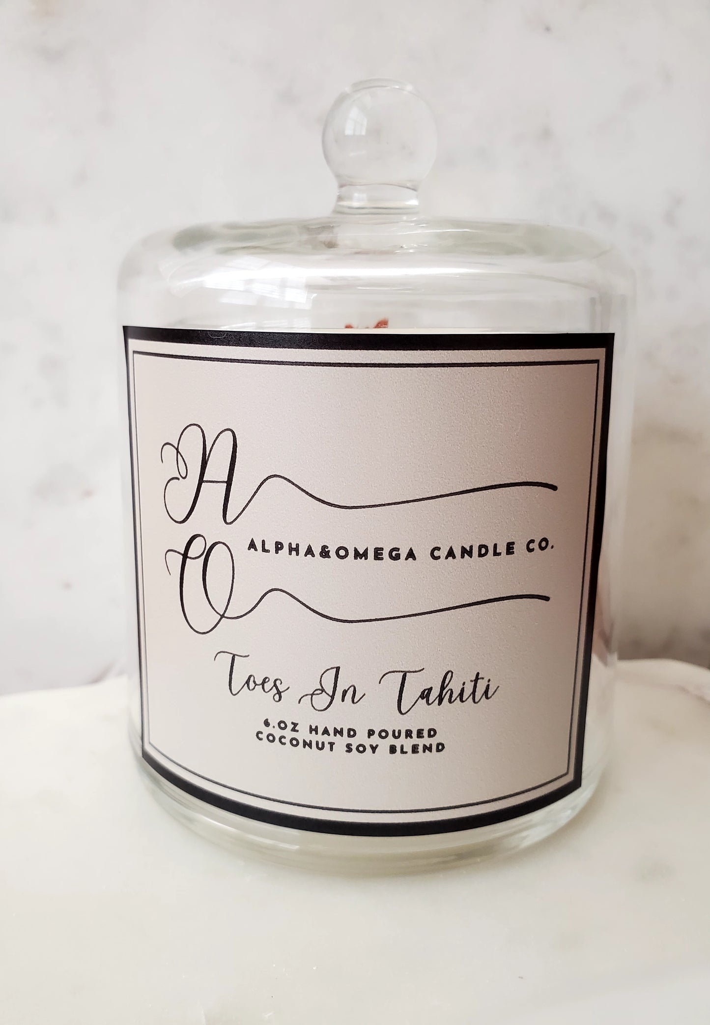 Toes in Tahiti 6 oz Coconut Soy Blend